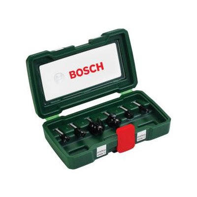 Bosch 6dílná sada fréz TC (8mm stopka) 2607019463
