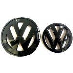 VW PASSAT CC (2008-2012) přední a zadní znak, logo (15,4cm a 11,2cm) - černá lesklá | Zboží Auto