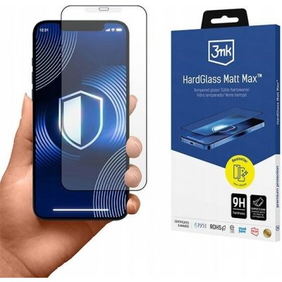 3mk HardGlass Matt Max pro iPhone 12/12 Pro 5903108564151 – Zboží Živě