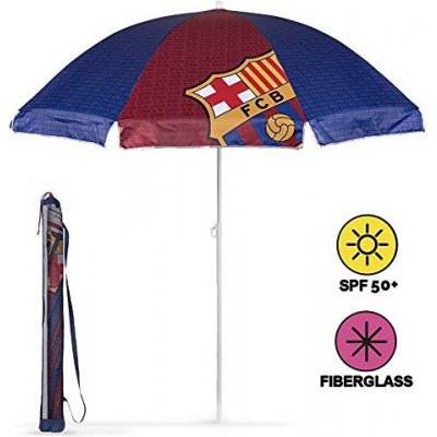 Perletti FC Barcelona dětský plážový slunečník s UV ochranou – Zboží Mobilmania