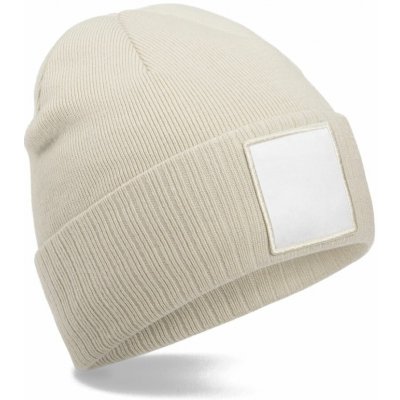 Beechfield s nášivkou B337R Oatmeal – Hledejceny.cz