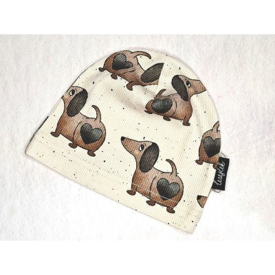 Lesejček Čepice jednovrstvé rok Vzor Jezevčík – Zbozi.Blesk.cz