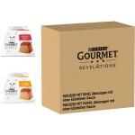Gourmet Revelations Mousse Cat hovězí a kuřecí 48 x 57 g – Zboží Mobilmania