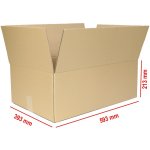 Obaly KREDO Kartonová krabice 600 x 400 x 230 mm 5VVL – Zboží Živě