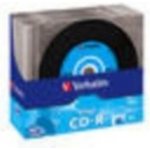 Verbatim CD-R 700MB 52x, AZO, printable, slimbox, 10ks (43426) – Zboží Živě