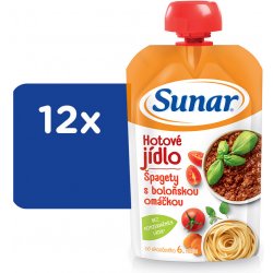 Sunárek špagety s boloňskou omáčkou 12 x 120 g