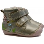 D.D.step dětské zimní kotníkové boty 015-52997 bronze – Sleviste.cz