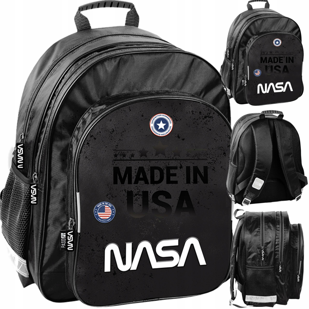 Paso tříkomorový batoh + penál Nasa