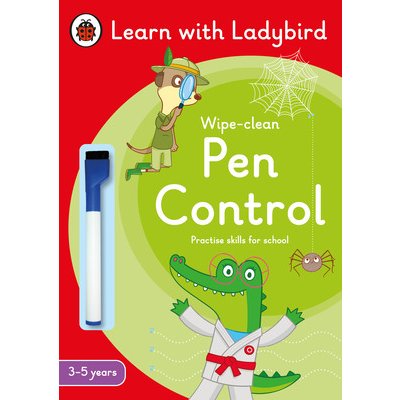Pen Control: A Learn with Ladybird Wipe-Clean Activity Book 3-5 years – Zboží Mobilmania