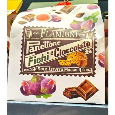 Flamigni panettone fíky a čokoláda 500g – Zboží Dáma