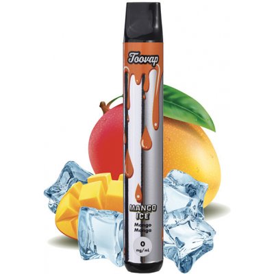 Polyflame Toovap Mango Ice 0 mg 600 potáhnutí – Zboží Dáma