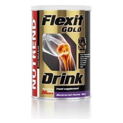 Nutrend nápoj Flexit GOLD Drink 400g černý rybíz