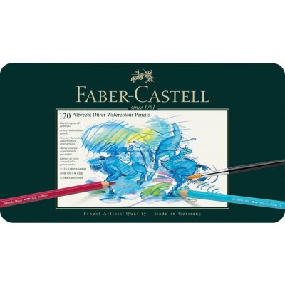 Faber Castell 117511 Albrecht Dürer umělecké akvarelové nejvyšší kvality 120 ks – Sleviste.cz