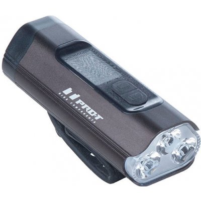 Transkol Světlo přední PRO-T Plus 1600 Lumen 3 x Super LED dioda nabíjecí přes USB