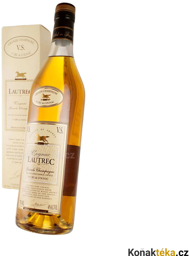Lautrec VS Grande Champagne 40% 0,7 l (holá láhev)