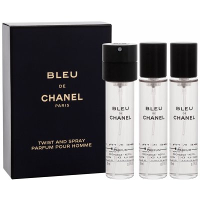 Chanel Bleu de Chanel parfém pánský 3 x 20 ml náplň – Zbozi.Blesk.cz