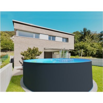 Planet Pool Bazén ANTRAZIT/Blue 450x122 cm – Zboží Mobilmania