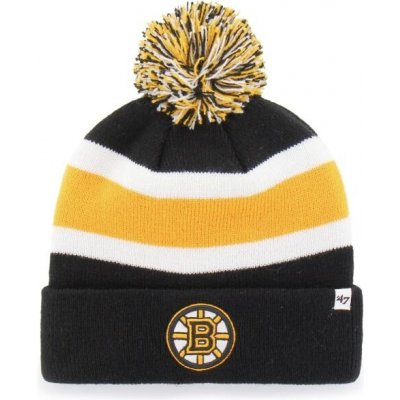 47 NHL Boston Bruins Breakaway Cuff Knit zimní čepice černá – Zbozi.Blesk.cz