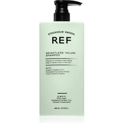 REF Weightless Volume šampon 600 ml – Zboží Mobilmania