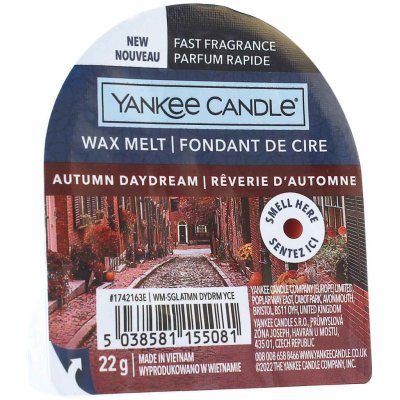 Yankee Candle Autumn Daydream vonný vosk 22 g – Zboží Mobilmania