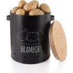 Orion Dóza Brambory black 22,5 cm – Zboží Mobilmania