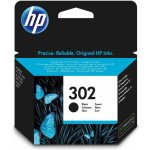 HP 302 originální inkoustová kazeta černá F6U66AE – Zboží Mobilmania