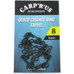 Carp ´R´ Us Obratlík s kroužkem Quick change ring swivel vel.8 8ks – Zboží Dáma