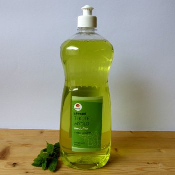 Libebit tekuté mýdlo s olejem babassu meduňkové 1 l
