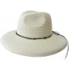 Klobouk Sluneční dámský klobouk s mašlí z provázků béžový