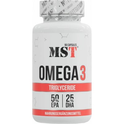MST Nutrition Omega 3 Triglyceride 90 tobolek – Hledejceny.cz