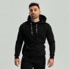 Pánská mikina Mikina Hoodie Aster black STRIX černá