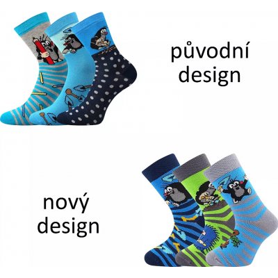 VoXX Ponožky Krtek 3 páry mix 2 / kluk – Zboží Mobilmania