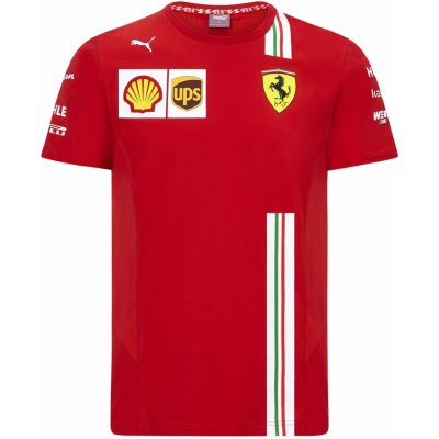 Ferrari polo triko TEAM 2021 red – Zboží Mobilmania