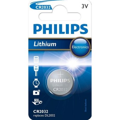 Philips CR2032 1ks CR2032/01B – Zboží Mobilmania