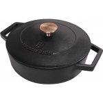 Berlingerhaus Pekáč litinový s poklicí 26 cm Black Rose Collection – Hledejceny.cz