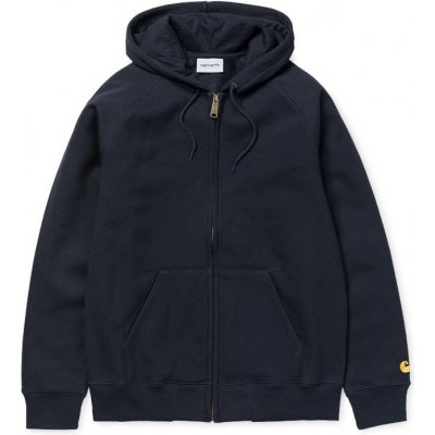 Carhartt WIP Hooded Chase Jacket Dark Navy / Gold