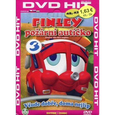 Finley požární autíčko 3 - edice -HIT DVD – Hledejceny.cz