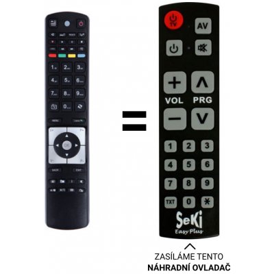 Dálkový ovladač Senior Telefunken H32S4, H42S4 – Zboží Živě
