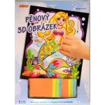 ArtLover pěnový 3D obrázek Mořská panna – Hledejceny.cz