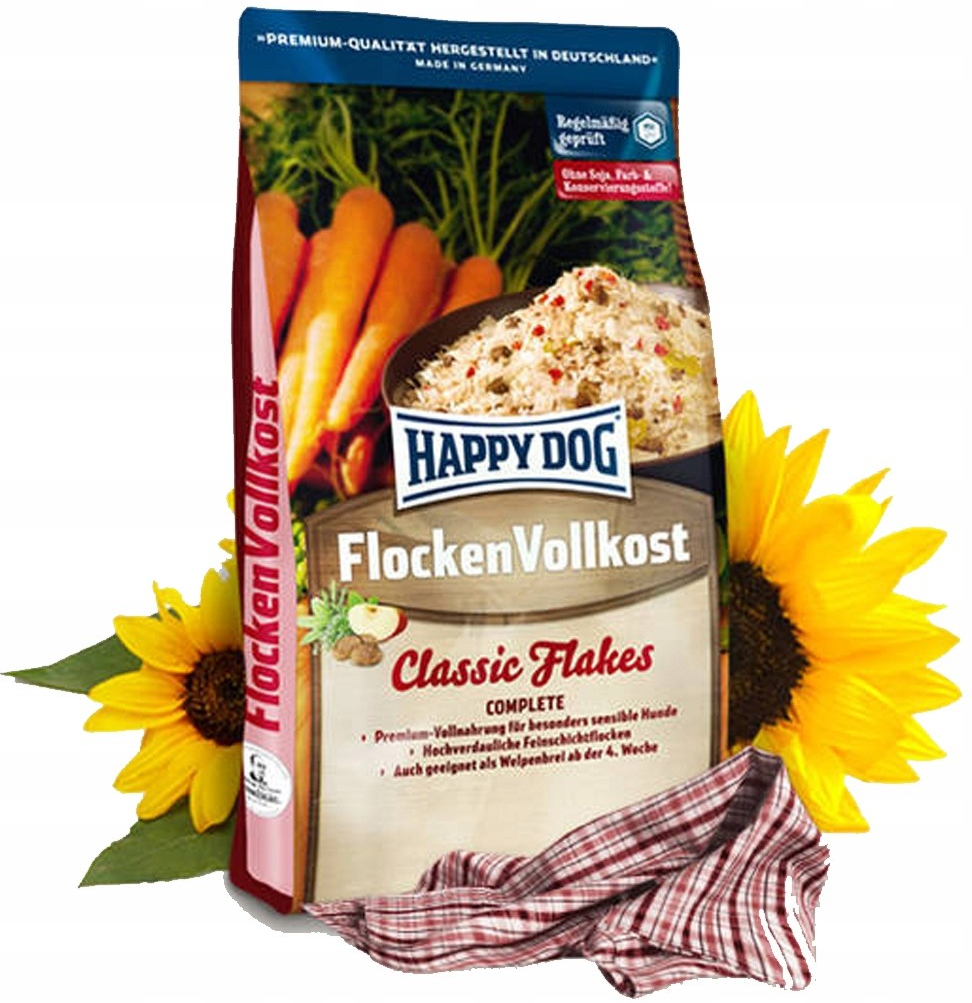 Happy Dog Premium Flocken Vollkost 10 kg