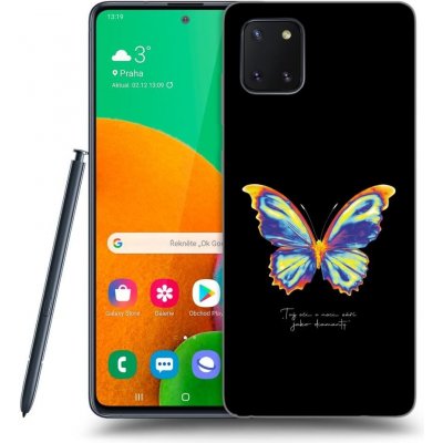 Picasee silikonové Samsung Galaxy Note 10 Lite N770F - Diamanty Black černé – Zboží Mobilmania