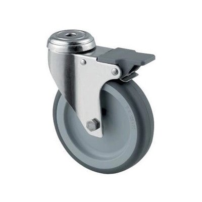 Nerezové pryžové pojezdové kolo 7477-PJO 060 P30 | Zboží Auto