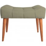 Asir Taburet LUMI 40x58 cm šedá 558ZEN1344 – Zboží Dáma