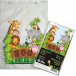 Mikrotenové svačinové sáčky s potiskem ZOO 25x35 cm 40 ks – Zboží Dáma