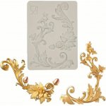 Forma silikonová - Ornamenty a listy – Zboží Mobilmania