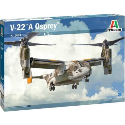 Italeri V-22A Osprey Model Kit vrtulník 1463 1:72