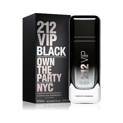 Carolina Herrera 212 VIP Black parfémovaná voda pánská 10 ml vzorek – Zboží Mobilmania