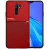 Pouzdro a kryt na mobilní telefon Xiaomi Pouzdro Nexeri Business Magnetic Xiaomi Redmi 9 červené