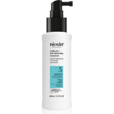 Nioxin System 3 Scalp + Hair Thickening Treatment bezoplachová péče pro řídnoucí vlasy 100 ml – Hledejceny.cz