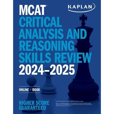MCAT Critical Analysis and Reasoning Skills Review 2024-2025: Online + Book Kaplan Test PrepPaperback